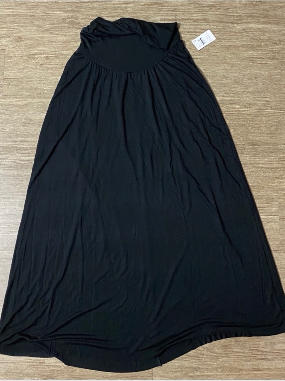 Motherhood Maternity Black Maxi Skirt